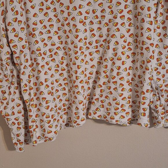 JL PLUM candy corn SHIRT - Picture 2 of 10